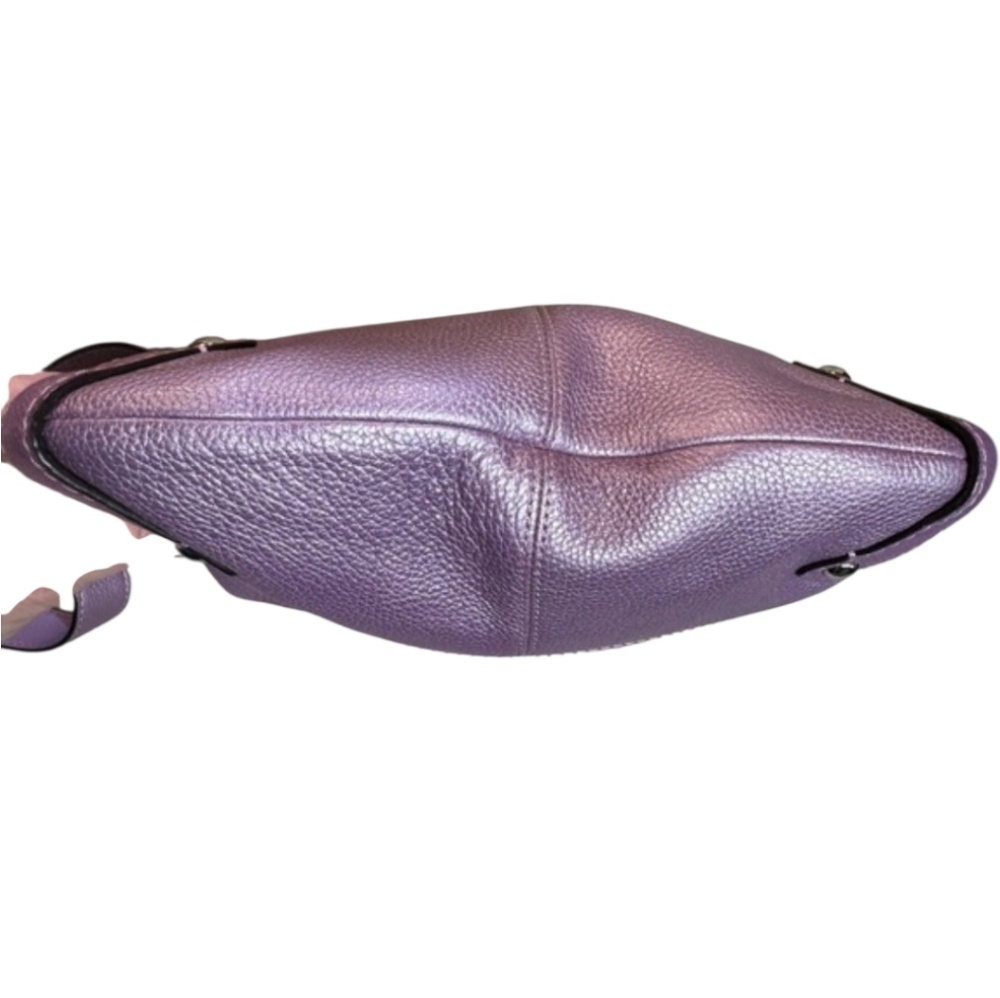 Coach Purple Crossbody- EUC - Picture 3 of 11